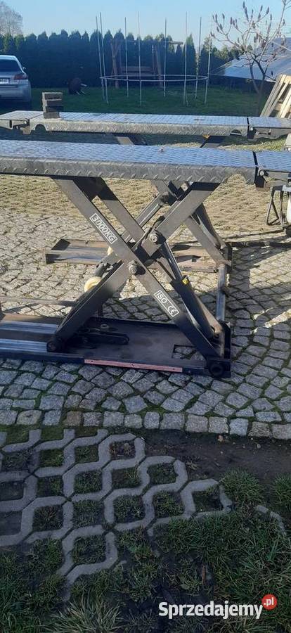 Podnośnik nożycowy mobilny Narzędzia warsztatowe wielkopolskie