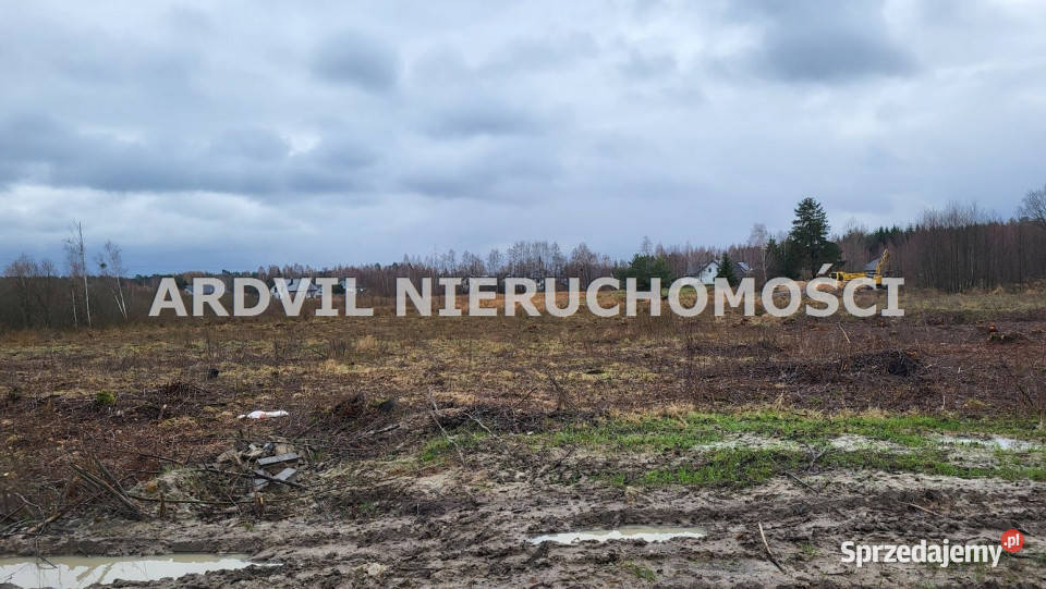 Działka Grabówka Liliowa 1092m