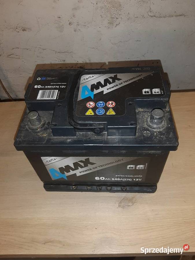 Akumulator 12v 60ah Sowia Wola Folwarczna