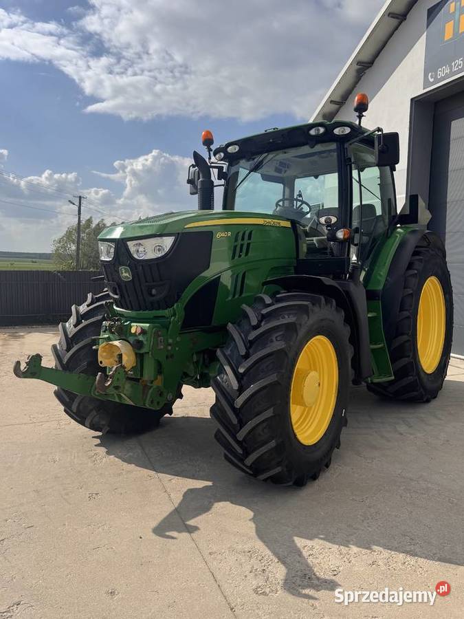 Ciągnik rolniczy John Deere 6140 R 155 2013r Lubowidz