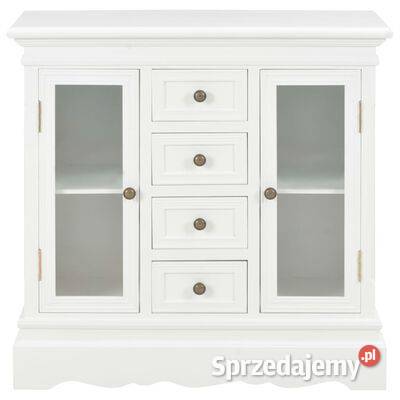 vidaXL Komoda biała 70 x 28 x 70 lite drewno sprzedam