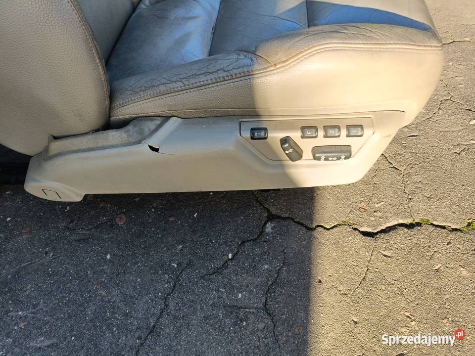 Fotel Volvo V70 Lift fotele komplet przód skóra małopolskie