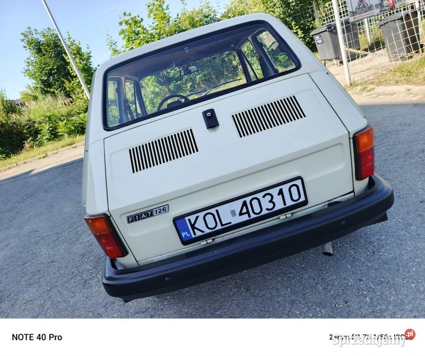 Fiat 126p Rok produkcji 1983 Olkusz