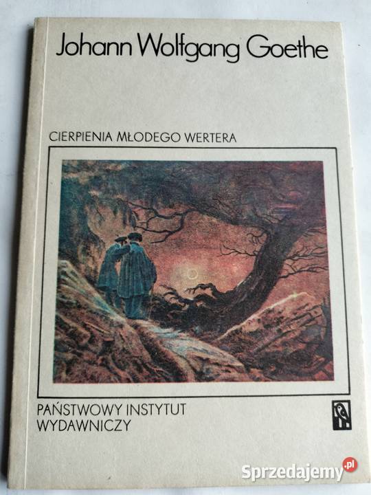 Cierpienia młodego Wertera Johann Wolfgang miękka Gdynia sprzedam