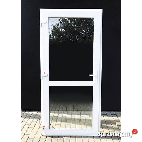Wzmacniane drzwi PCV 90x210 ręki Inowrocław sprzedam