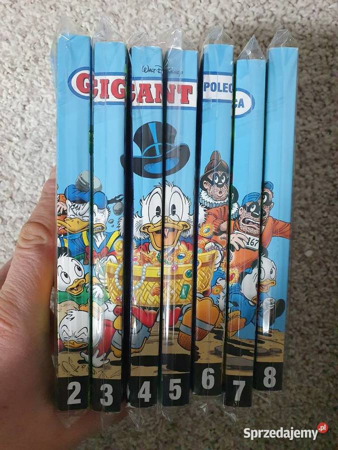 Komiks Gigant zestaw 7 tomów 2023