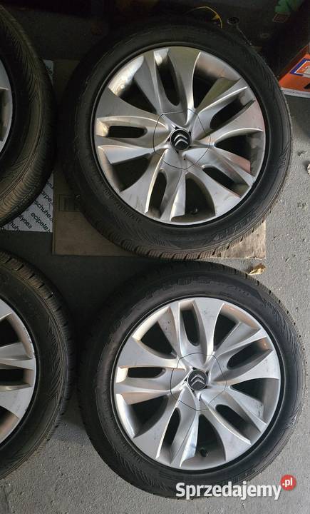 Citroen felgi aluminiowe 17 komplet Mysłowice