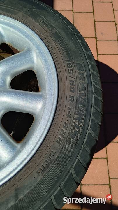 Felgi stalowe Ronal 14 6J ET38 4x100 z oponami
