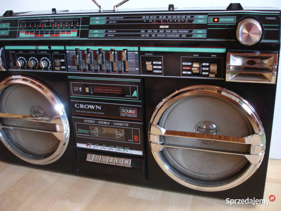 Radiomagnetofon CROWN SZ5100 lubuskie Zielona Góra