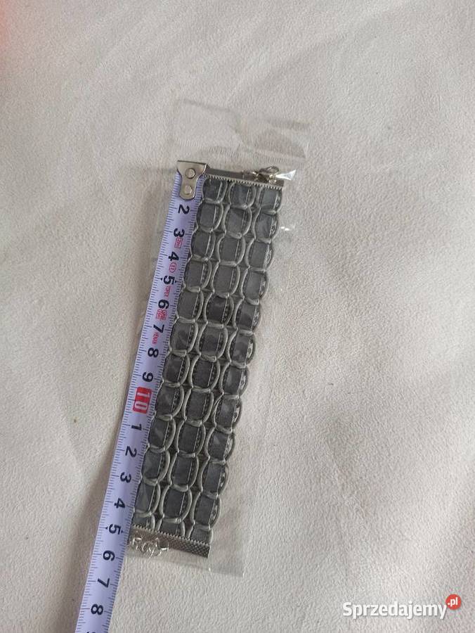 Nowa szara bransoletka biżuteria bransoletka na mazowieckie Warszawa sprzedam