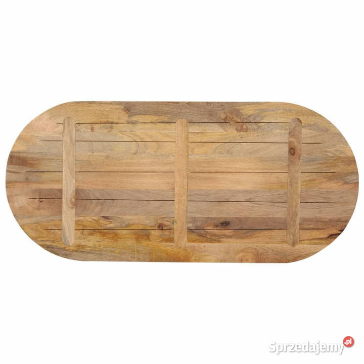 Blat stołu 100x50x25 owalny lite drewno mango Warszawa sprzedam