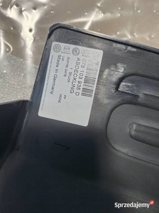 Osłona górna silnika 28 v6 AAH nowa osobowe Osłony silnika Legnica