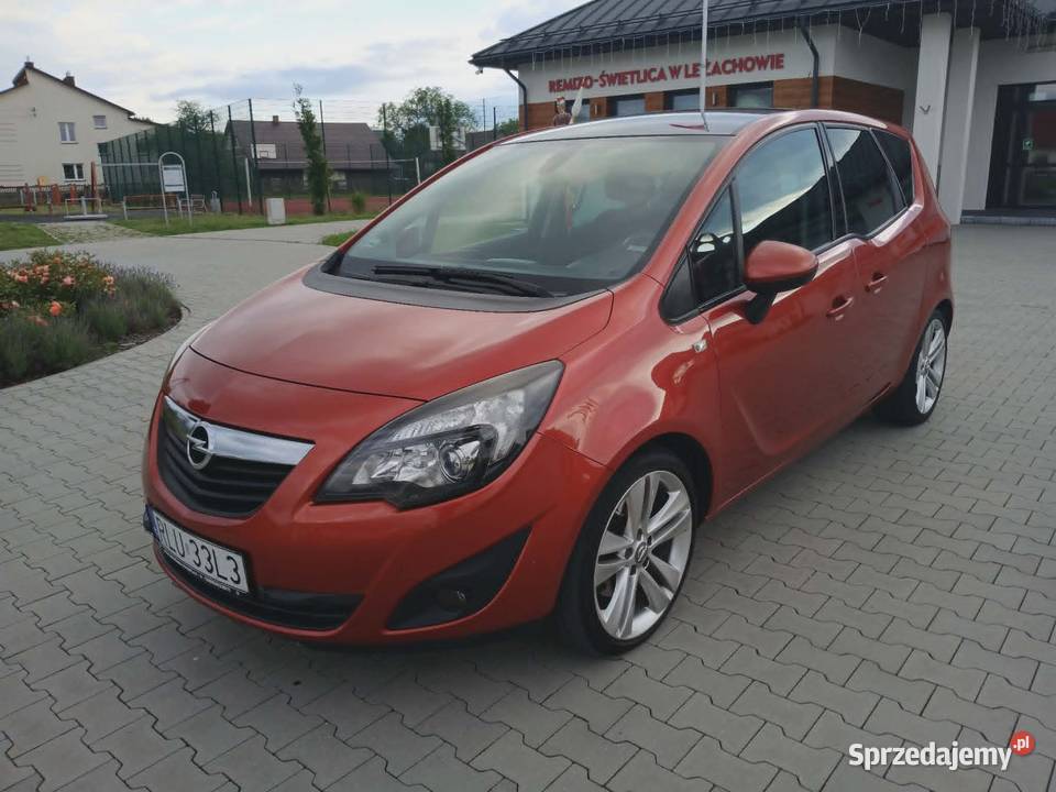 Opel Meriva 14GAZ 2011 Mega Wyposażenie Manualna benzyna+LPG Przeworsk