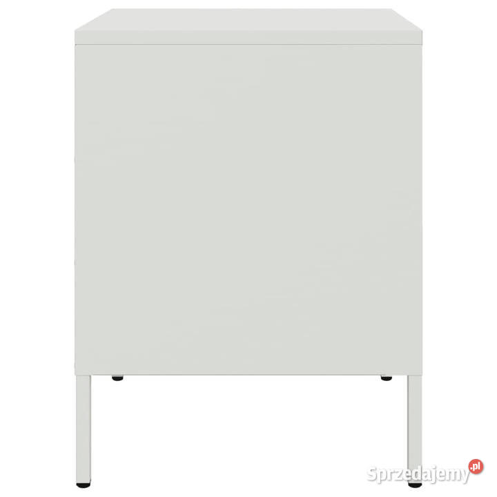 Szafki nocne 2 białe 36x39x505 stal WM842921 mazowieckie