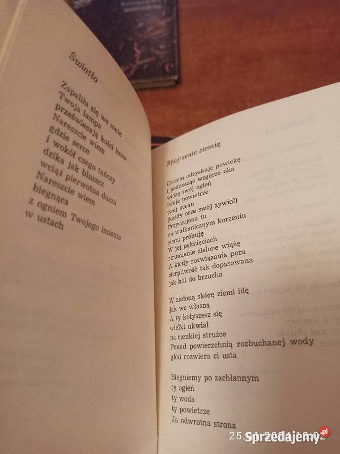 Książki Wybrane Poezja poezja Koszalin sprzedam