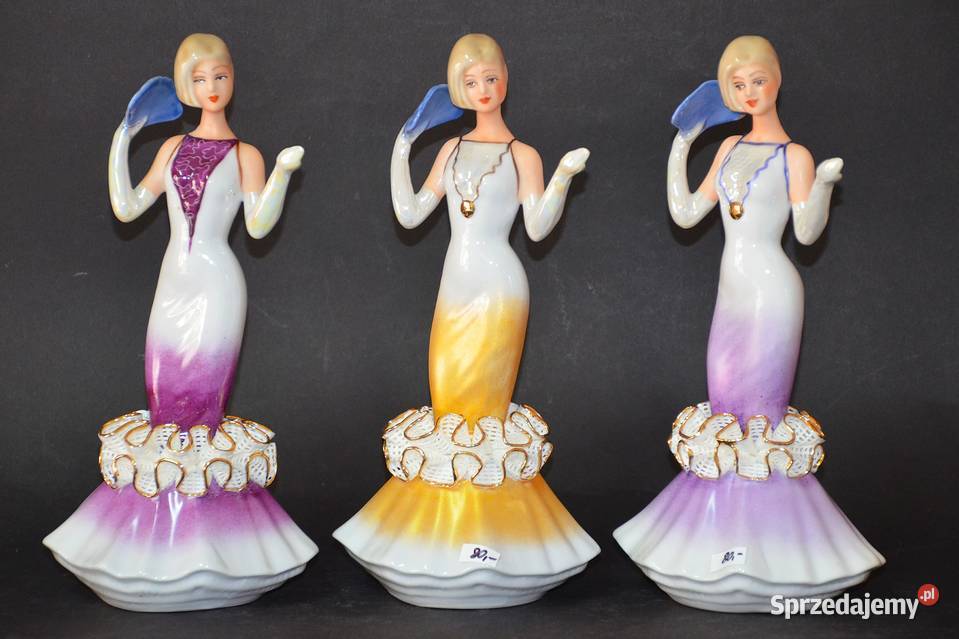Porcelana Nofi fgurka Sara w wieczorowej sukni Środa Wielkopolska