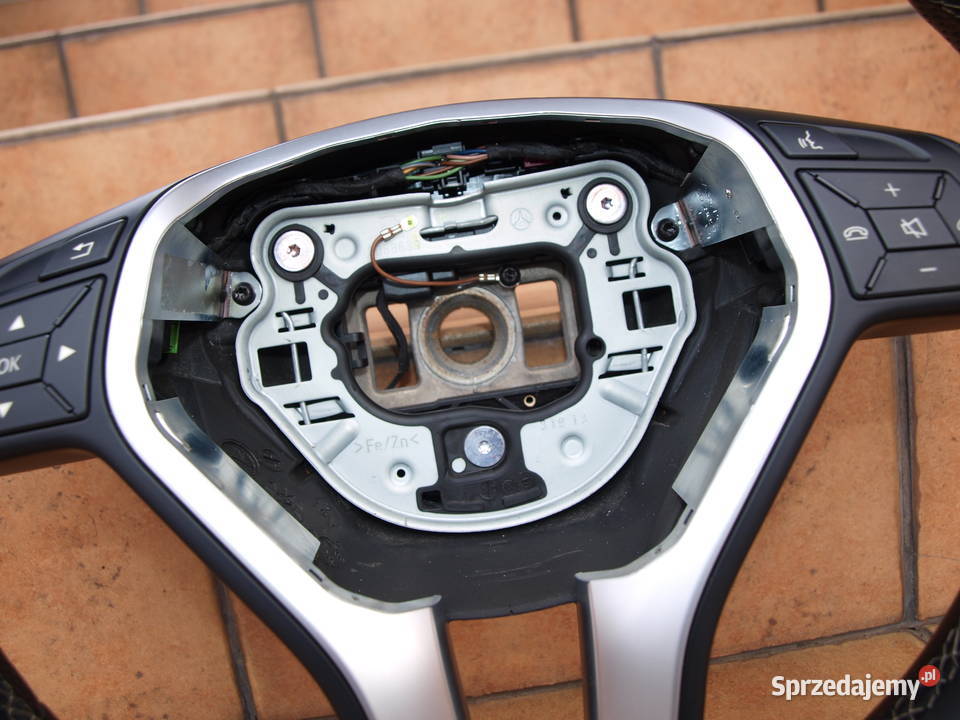 Mercedes E klasa W212 GLK kierownica skórzana