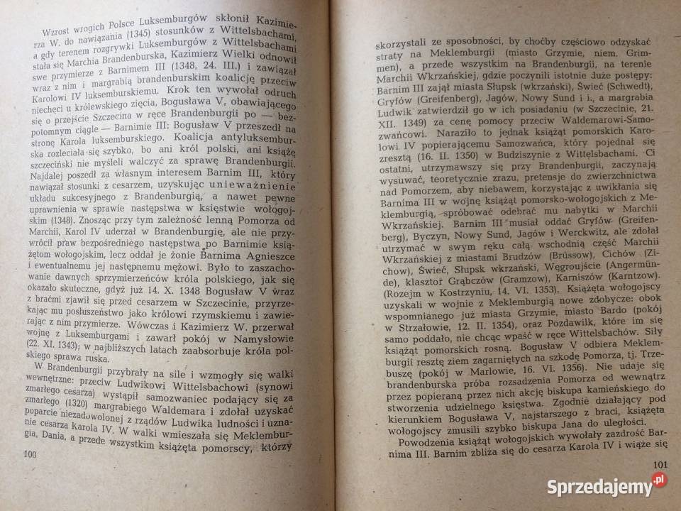 3106 Pomorze Zachodnie W Stosunku Do Polski Szczecin