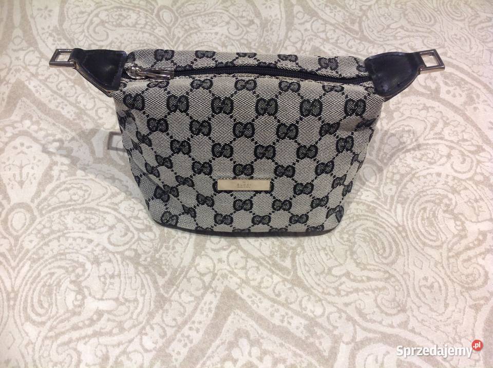 Mała Torebka Damska GUCCI logo Monogram Nowa Sól