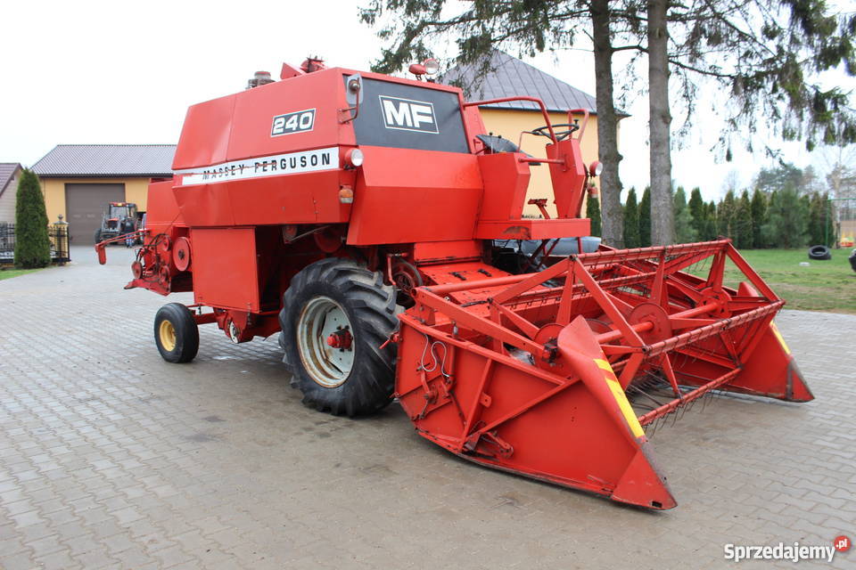 Kombajn zbożowy Massey Ferguson 240 Rok produkcji 1984 Sokoły