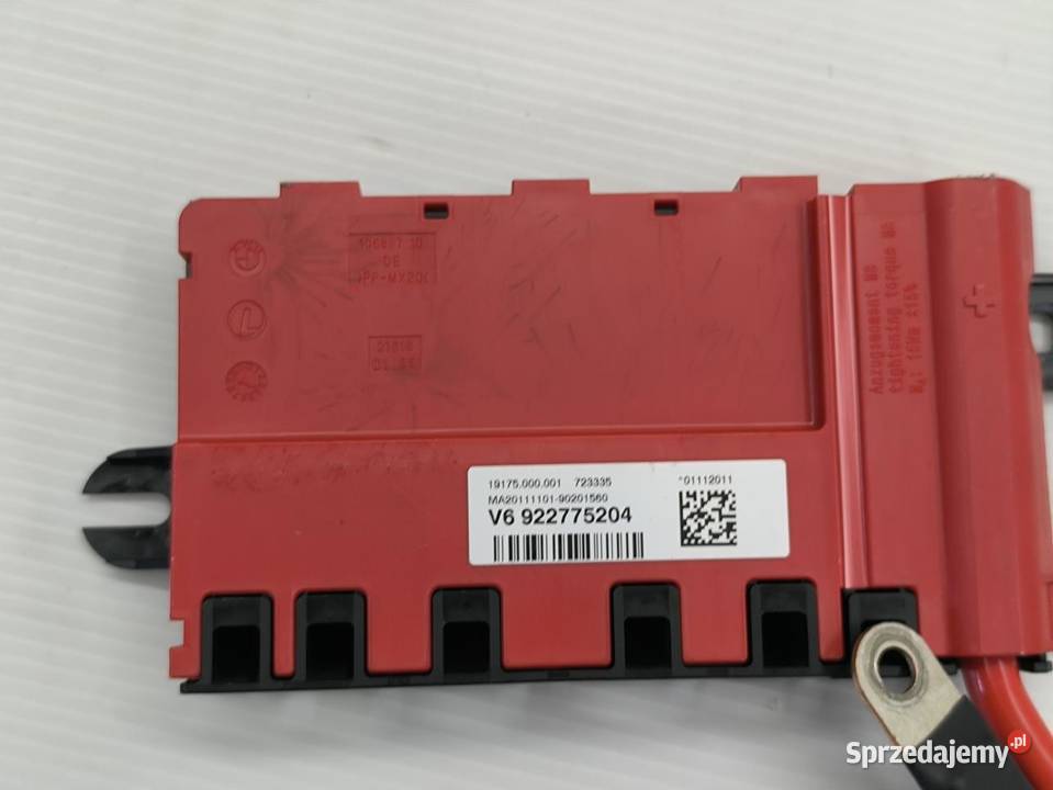 KLEMA PIROTECHNICZNA PLUSOWA BMW F20 F21 9253111 osobowe wielkopolskie