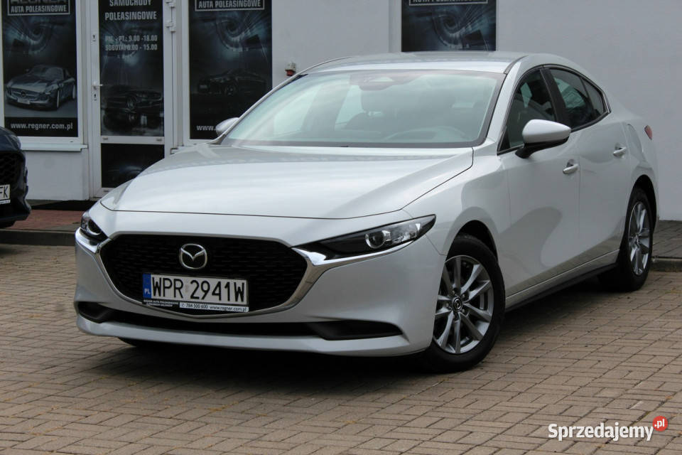 Mazda 3 Automat FV23 SalonPL Navi HeadUp LED nawigacja mazowieckie