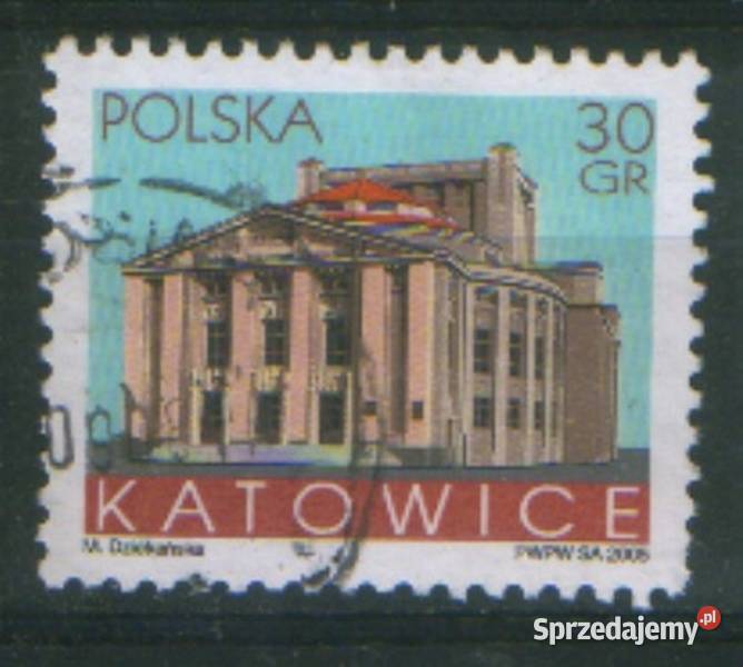 Zn Fi 401620324540962 kas 2005 Filatelistyka Gliwice