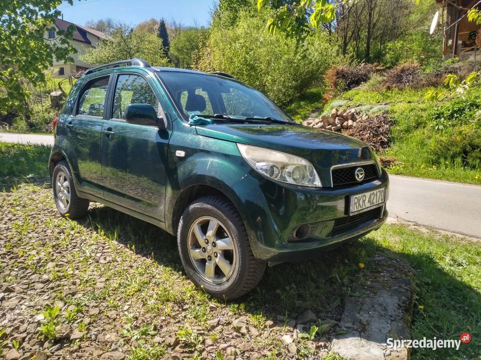 Sprzedam Daihatsu Terios 4x4 z gazem podkarpackie Iwonicz-Zdrój