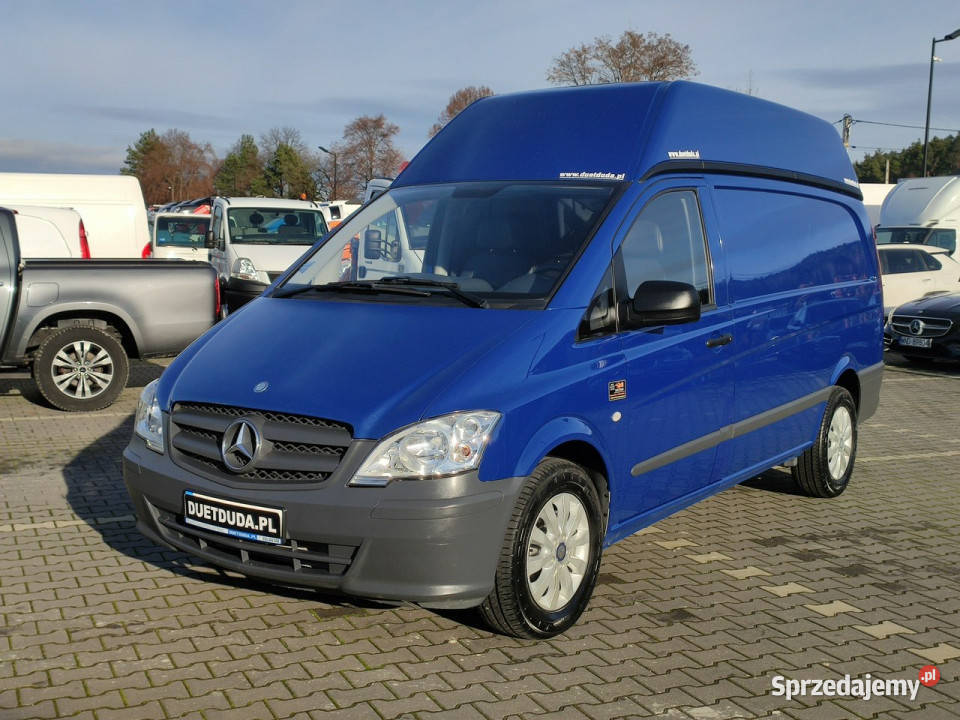 Mercedes Vito 639 Podwyższony 136 Stan UNIKAT Widełki