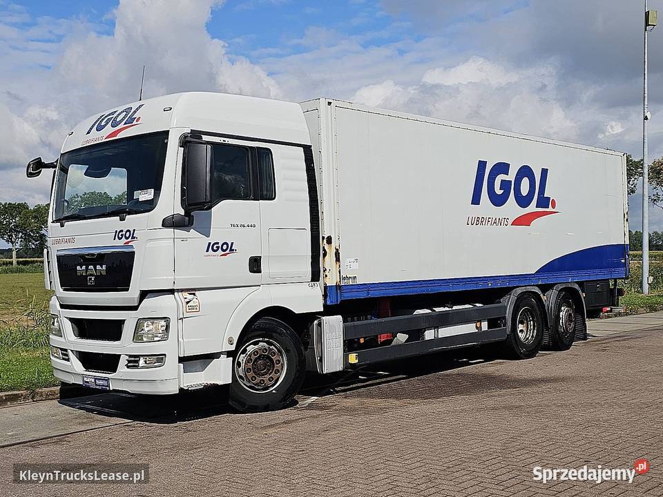 MAN 26440 TGX 6X2 TAILLIFT kontener 2009 diesel Samochody ciężarowe