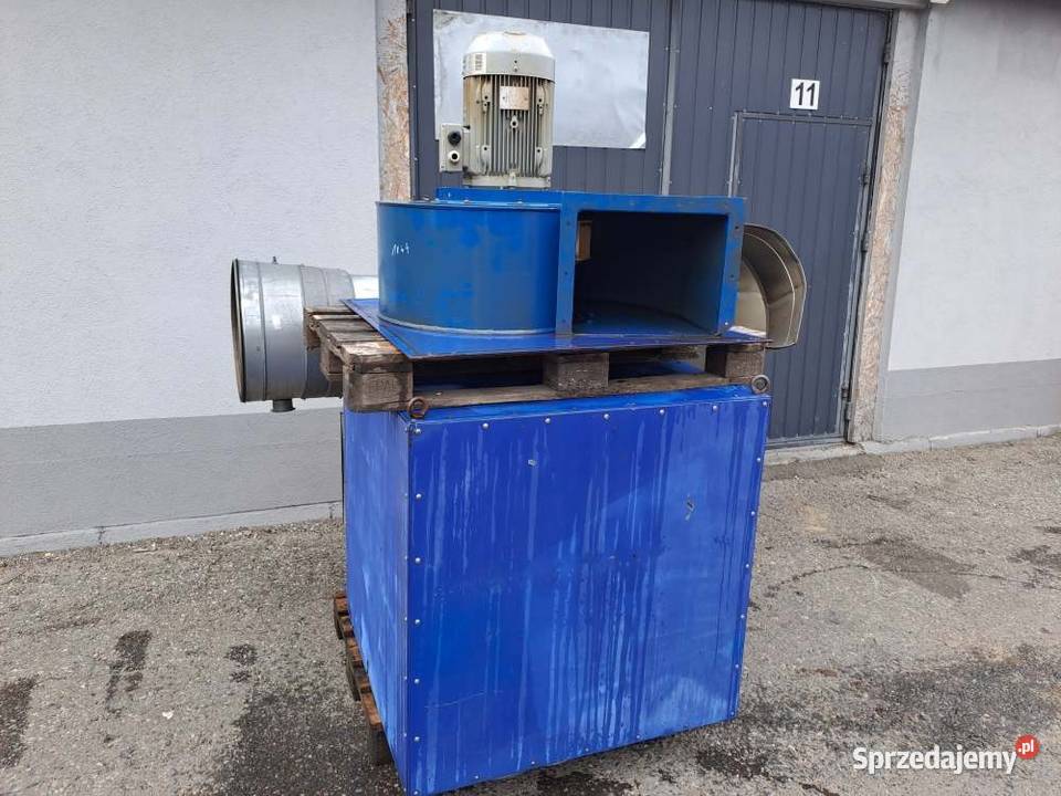 Wentylator dmuchawa odciąg 11 kW Produkcja Stary Sącz
