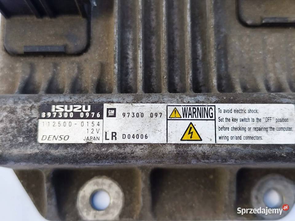 Opel Corsa C Meriva STEROWNIK KOMPUTER SILNIKA Przemęt sprzedam