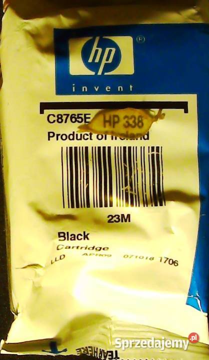 Tusz do drukarki HP 338 oryginał produkcji Kraków