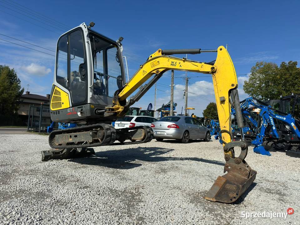 Minikoparka Wacker Neuson ET18 z 2023r VDS 1 łódzkie Złoczew