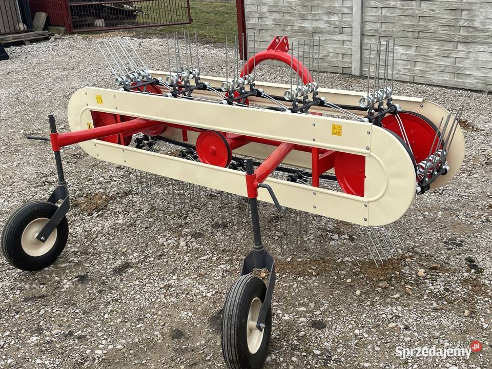 Zgrabiarka przewracarka taśmowa pasowa do siana Radomsko sprzedam