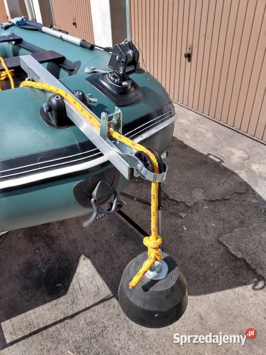 Ponton Bark B260 NPD PP kompletny zestaw Wędkarstwo Grudziądz