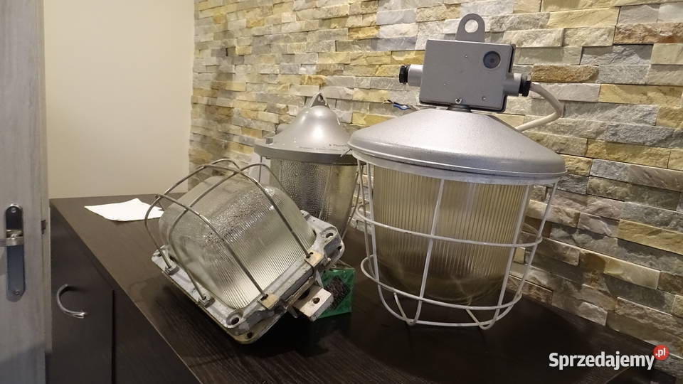 Lampa elektryczna Loft industrial odcienie szarości Łódź