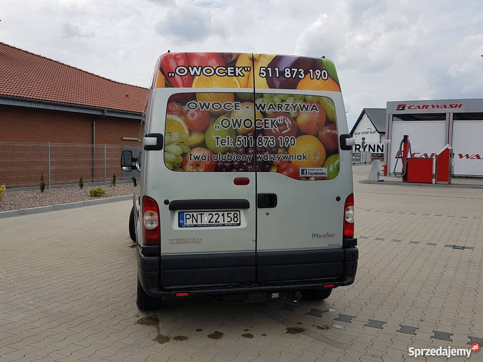 Renault Master 120 Klima Tempomat Navi Elektryka welurowa tapicerka Buk