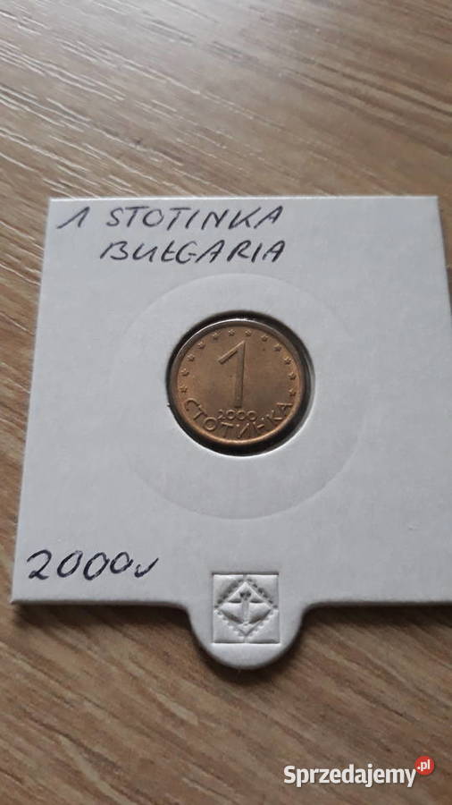 1 Stotinka Bułgaria 2000 r wielkopolskie Konin