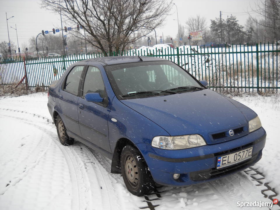 Fiat Albea 2002 lekko uszkodzona Łódź Sprzedajemy.pl