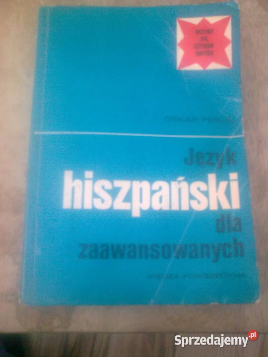jezyk hiszpanski zaawansowanych Książki do nauki języka obcego