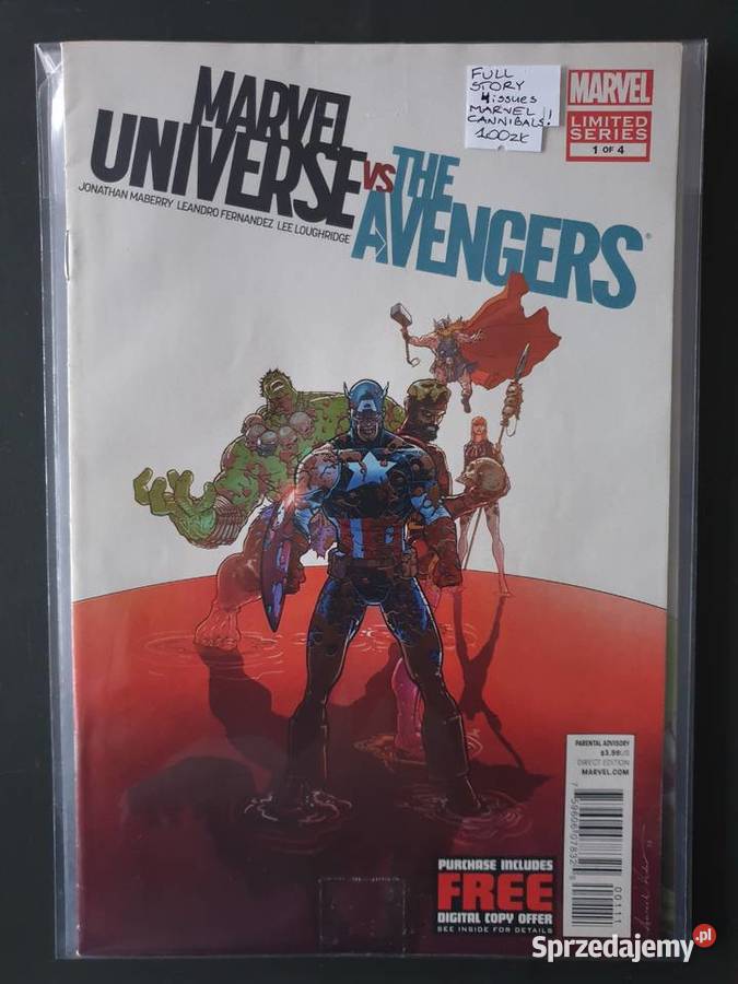 Marvel Universe vs The Avengers 4 komiksy USA Gdynia