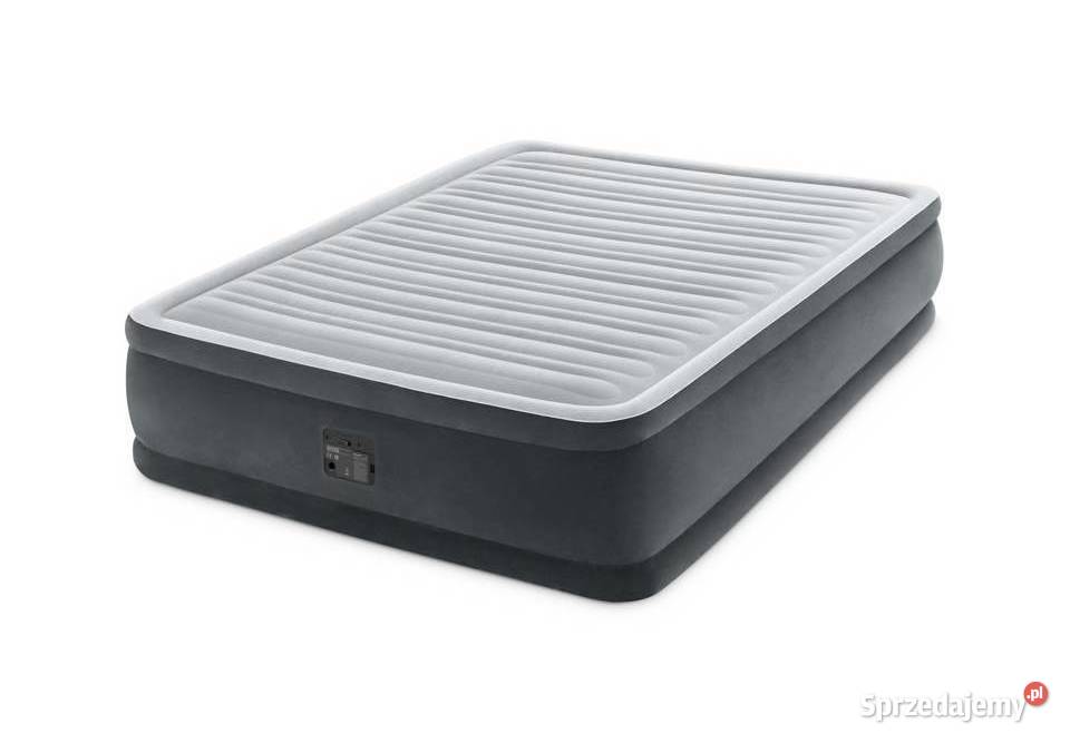 INTEX 67770 Materac dmuchany dwuosobowy z pompką Materace i śpiwory Bydgoszcz
