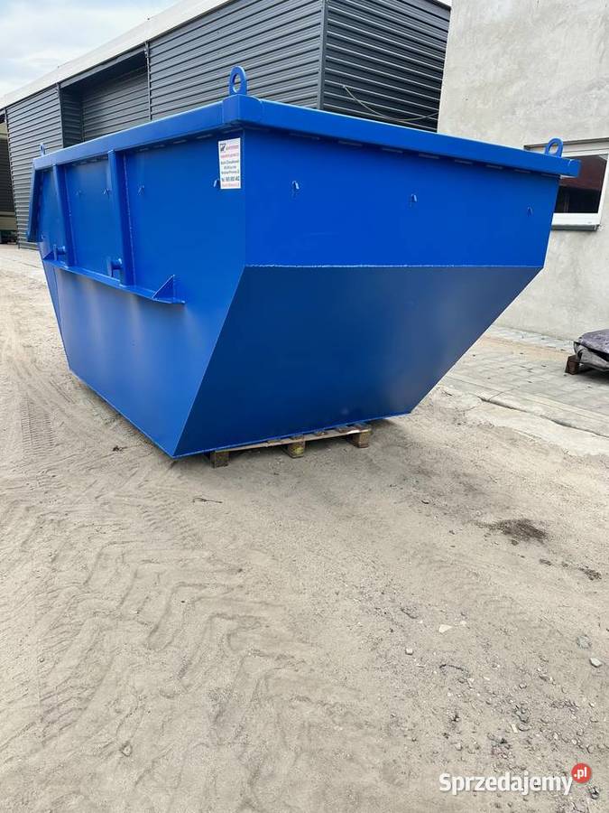 Kontener mulda 7 m3 asymetryczna pojemnik na Niedrzew Pierwszy