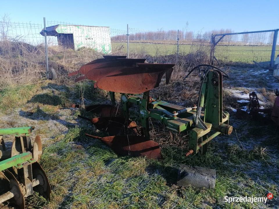 Pług obrotowy 3 skiby Eberhardt D353 Gołaczewy