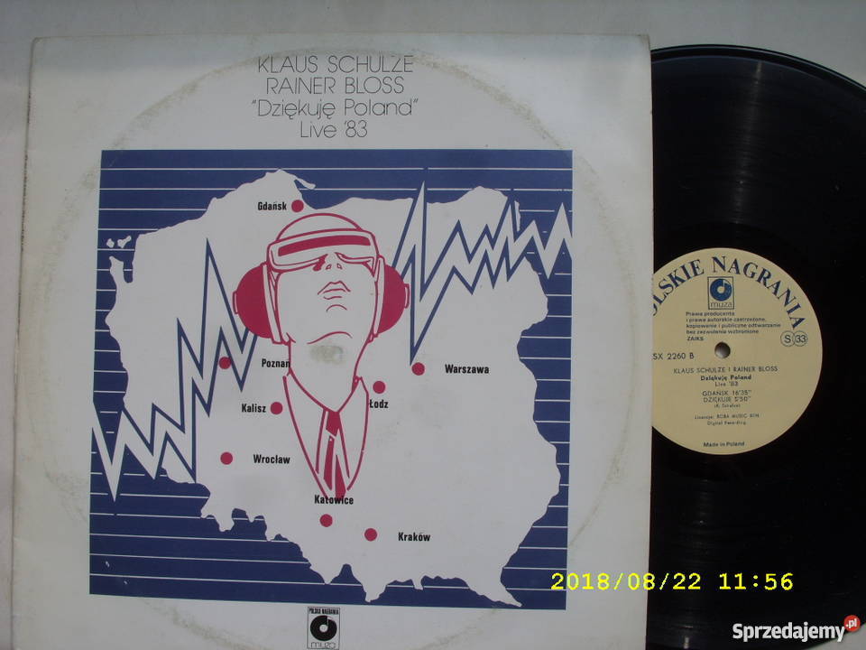KLAUS SCHULZEDZIEKUJE POLAND 83 2 LP winyl Wołów