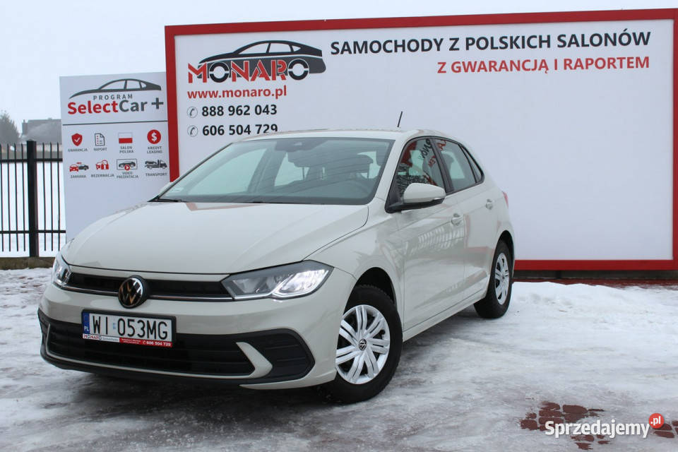 Volkswagen Polo 10 TSI 95 Salon Polska Serwis nieuszkodzony Włocławek