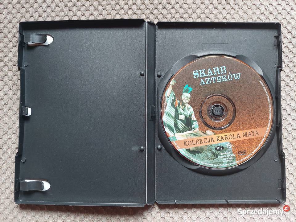 DVD Kolekcja Karola Maya SKARB AZTEKÓW 1 płyta małopolskie Kraków