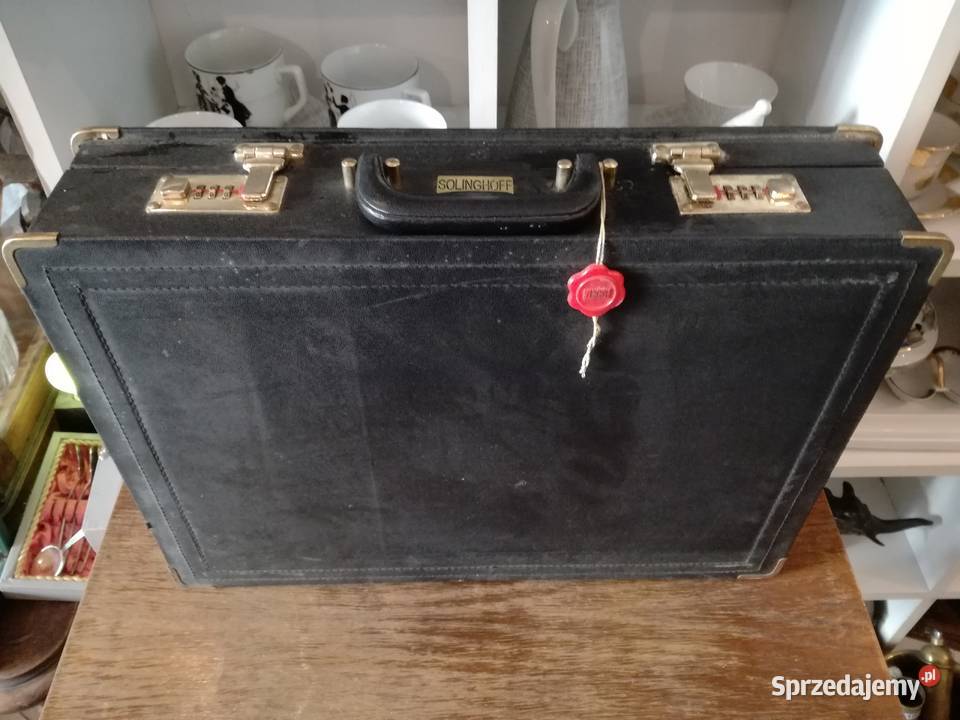 ZŁOCONE SZTUĆCE SOLINGHOFF W WALIZCE Akcesoria kuchenne Kraków