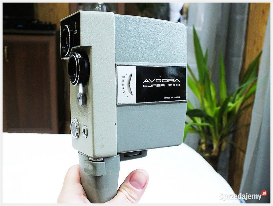 Radziecka kamera AVRORA Super Lomo 2x8 8mm Film lubuskie